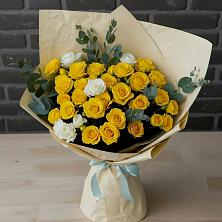 Букет цветов из:  Розы в Дагомысе