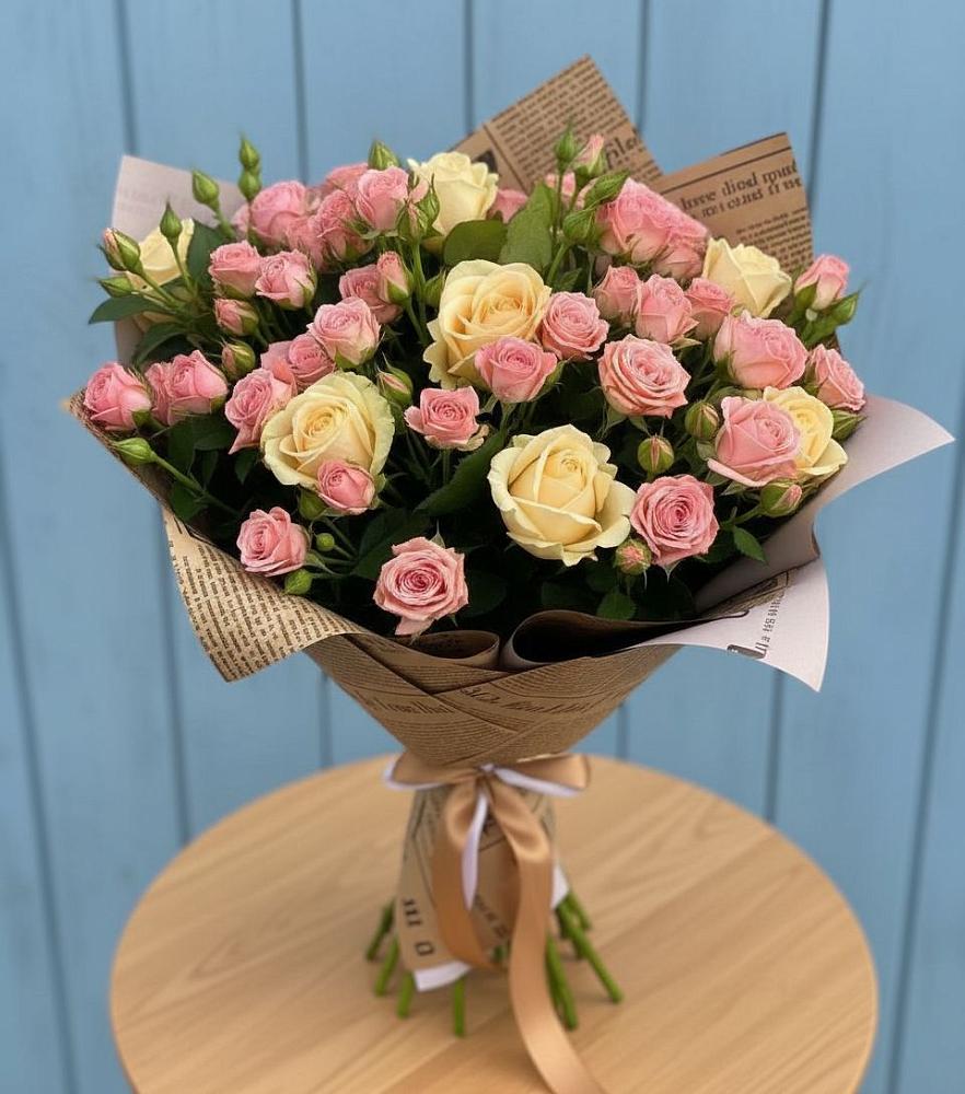 Букет цветов из: Розы в Дагомысе