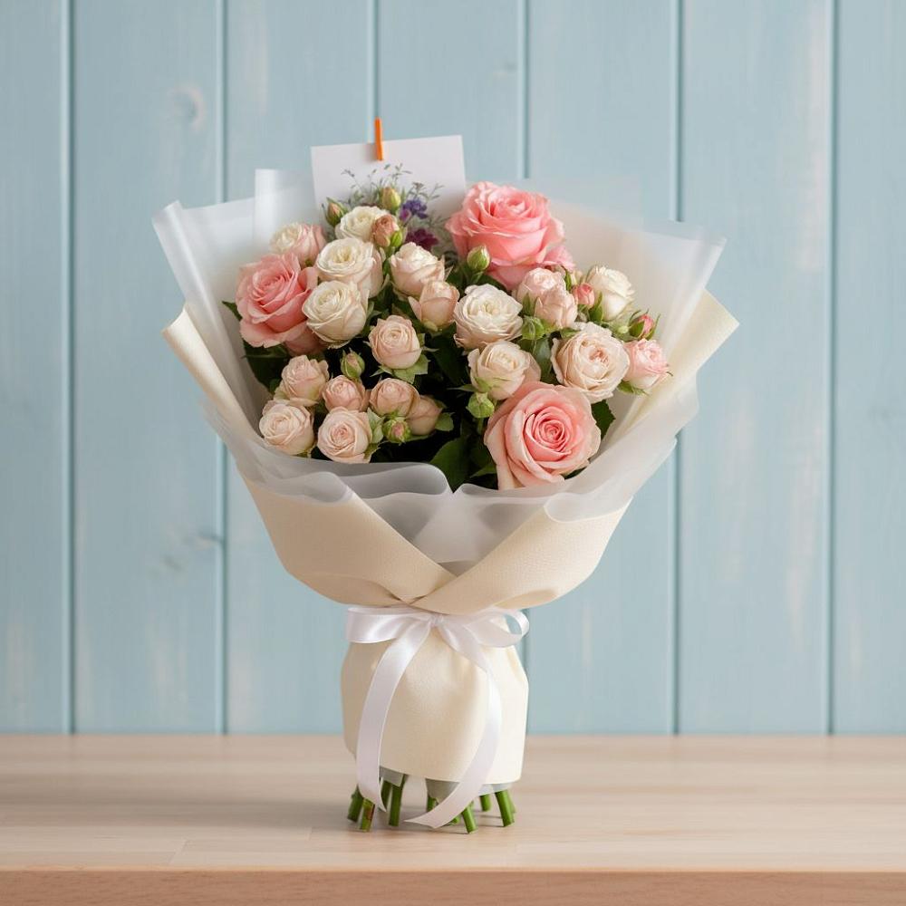 Букет цветов из: Розы в Дагомысе