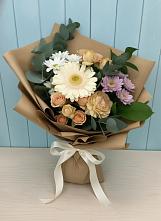 Букет цветов из:  Герберы и Хризантемы в Дагомысе