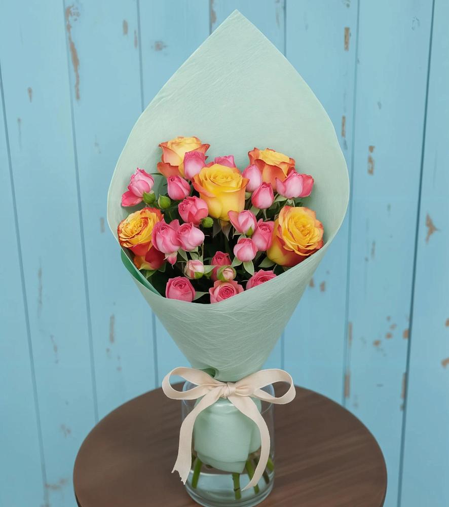 Букет цветов из: Розы в Дагомысе