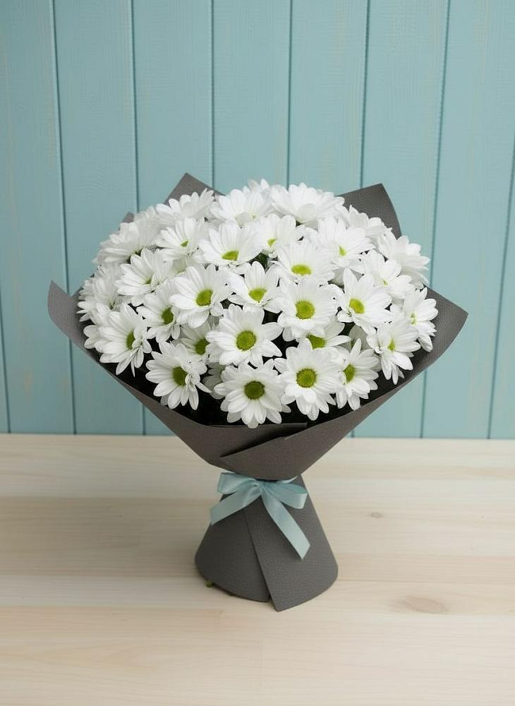 Букет цветов из: Хризантемы в Дагомысе