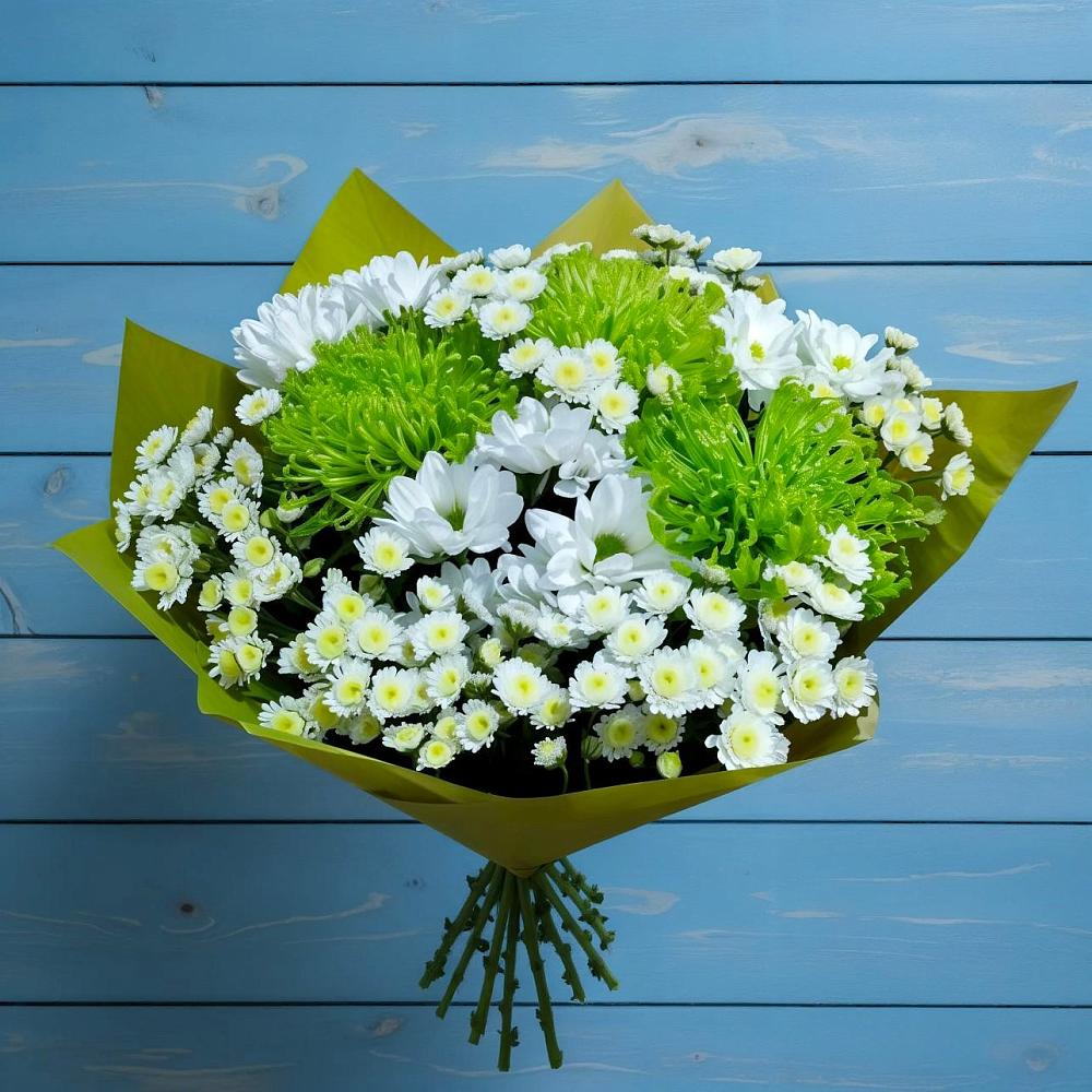 Букет цветов из: Хризантемы в Дагомысе