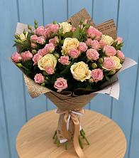 Букет цветов из:  Розы в Дагомысе