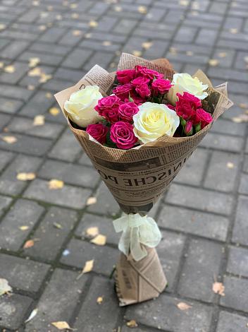 Букет цветов из: Розы в Дагомысе
