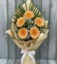 Букет цветов из:  Герберы в Дагомысе